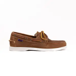 Sebago Docksides Portland Crazy Horse (Men's) - Tan