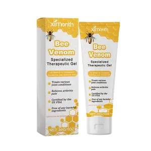 Ximonth Bee Venom Specialized Therapeutic Gel, Relieve Cervical Shoulder Neck Wrist Pain Discomfort Joint Care Gel Healthcare Bathroom