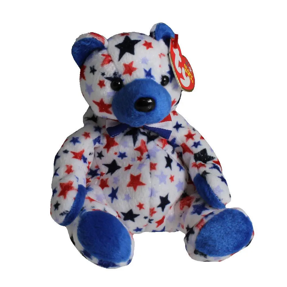 TY Beanie Baby - BLUE the Bear (Internet Exclusive) (7.5 inch) (2002) - MWMTs