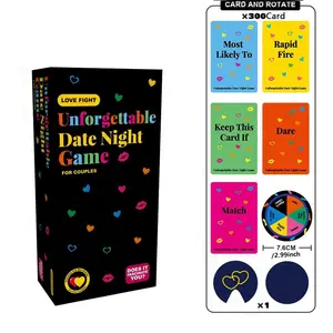 Couple Interactive Game Spinner, Party Board Game, Includes Trust Test & Truth Adventure, Create Romantic Memories, Valentine's Day Limited Edition