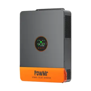 10000W Split Phase 48V to 120/240V AC Solar Inverter, UL1741 10KW Pure Sine Wave Hybrid Inverter with 200Amp MPPT Charge Controller, for 48V Lead Acid, Lithium Battery, User-Define【Parallel】