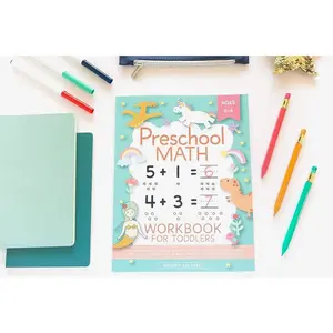 Preschool Math Workbook for Toddlers Ages 2-4: Beginner Math Preschool Learning Book with Number Tracing and Matching Activities for 2, 3 and 4 year olds and kindergarten prep Paperback – October 29, 2019