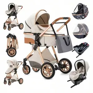 Baby 3-in-1 System,Adjustable Combo Set, One Click Folding. Carrier BaseThis Is the Only I Use for Now Lightweight + Easy Fold + Newborn Safe radio flyer evenflo mom push bugaboo st straw stroller travel and Wagon car seat running trave