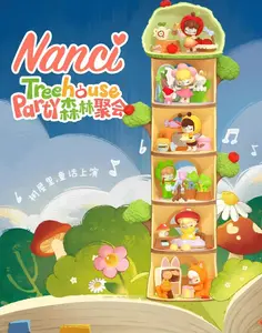 Nanci Tree House Party Series Blind Box Figure – Collectible Perfect Gift, Mysterious Desktop Display Statue, Perfect Gift for Girls, Fans & Blind Box Lovers