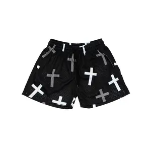 Gray & White Spectrum Unisex Shorts