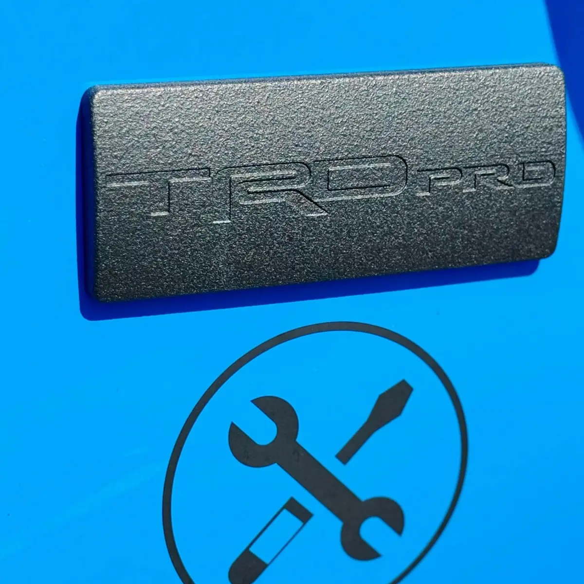 Toyota Tundra TRD Pro Blackout Badge Overlay