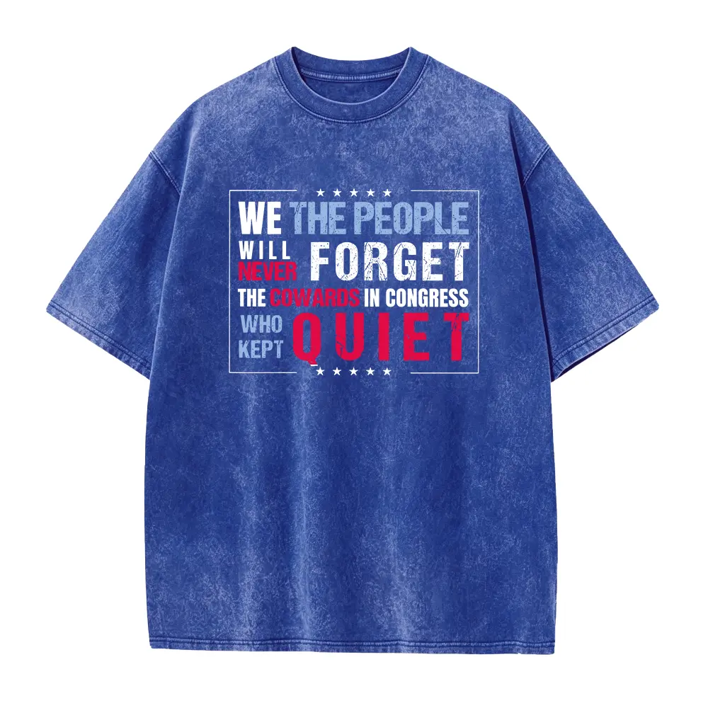 Washed T-shirt-Blue