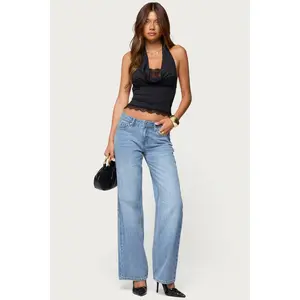Holly Low Rise Straight Leg Jeans