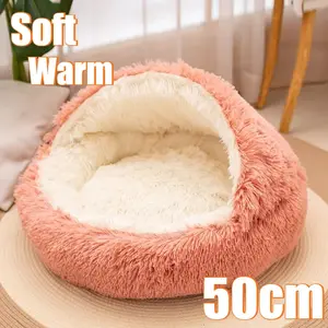 Plush Pet Bed – Cat & Small Dog