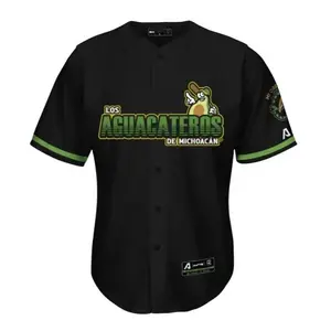 AGUACATEROS Baseball Jersey, LOS AGUACATEROS DE MICHOACÁN JERSEY, AGUACATEROS Jersey For Men Women Youth And Kids, All - Over Print Baseball Jersey