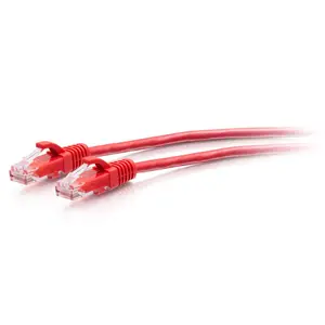 C2G C2G30164 10ft (3m) Cat6a Snagless Unshielded (UTP) Slim Ethernet Patch Cable - Red