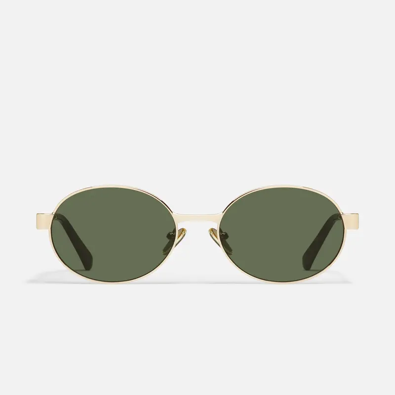 Circle Hippie Sun Glasses John Lennon Vintage Steampunk Small Round Metal Sungla