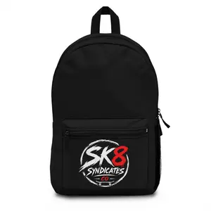 Black Sk8 Syndicates Co Backpack