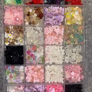 100PCS CLEARANCE Assorted Nail Art Charms -  (GET FREE RANDOM 25PCS )Hearts, Bowknots, Star and much more Hypoallergenic Comfort