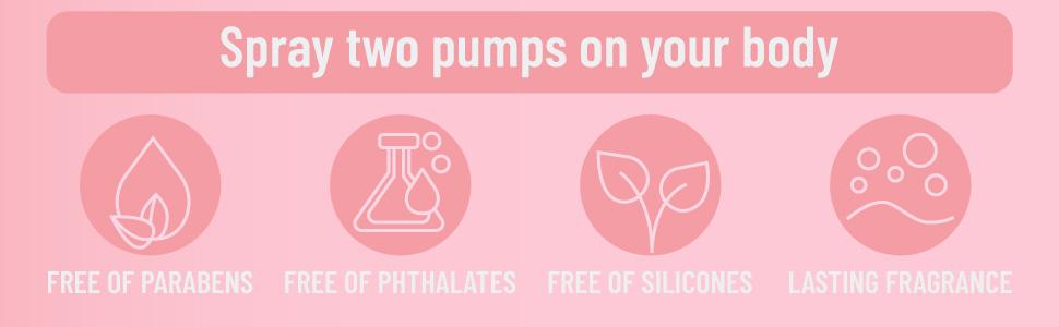 4D Pink Candy Body Spray for Women, Long Lasting Sweet Candy Fragrance Mist, Paraben & Phthalate Free, Lightweight Non-Sticky Daily Perfume, Skin Safe Girly Body Scent, Travel Size 3.38 fl oz