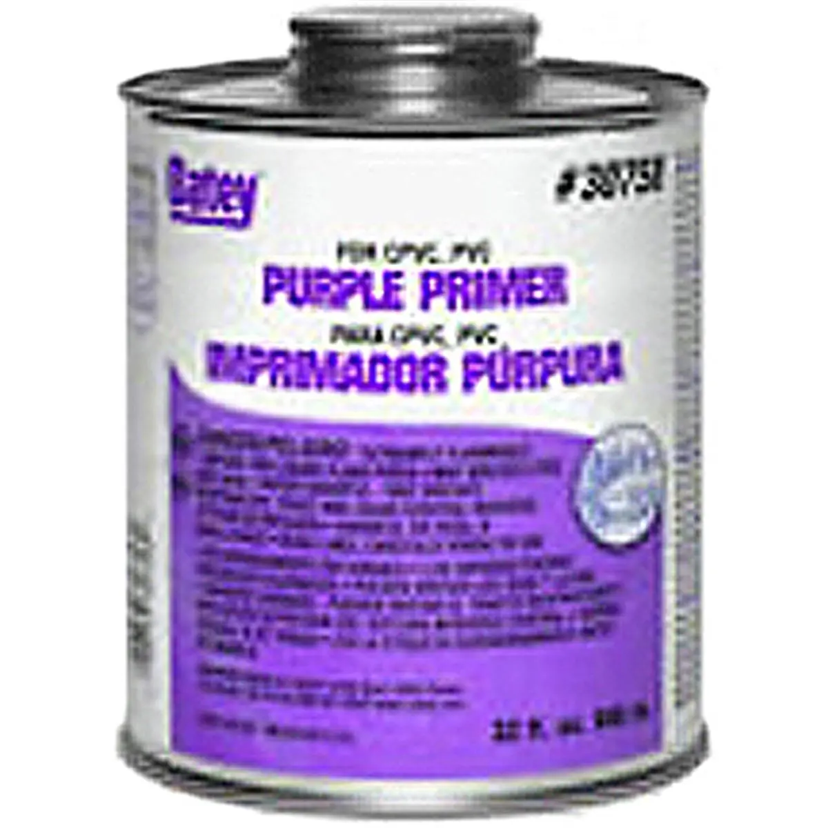 212 MAIN Oatey PVC Purple Primer - 32oz Contaminant Remover, CPVC Pipe Prep Tool with In-Lid Tool, Surface Prep Solution for Removing Surface Contaminants, 2 Lbs