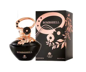 Zakat Parfums | Bombshell Black | Eau de Parfum | women 100 ML - 3.4 oz | Floral - Jasmine & Fruit Notes