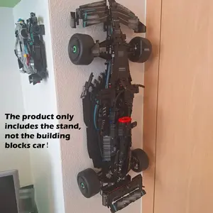 Racing Car Wall Mount Bracket for F1 Speed Champion Series 42171, Home Decor Accessory, Display Base, Ideal for Racing Fans
