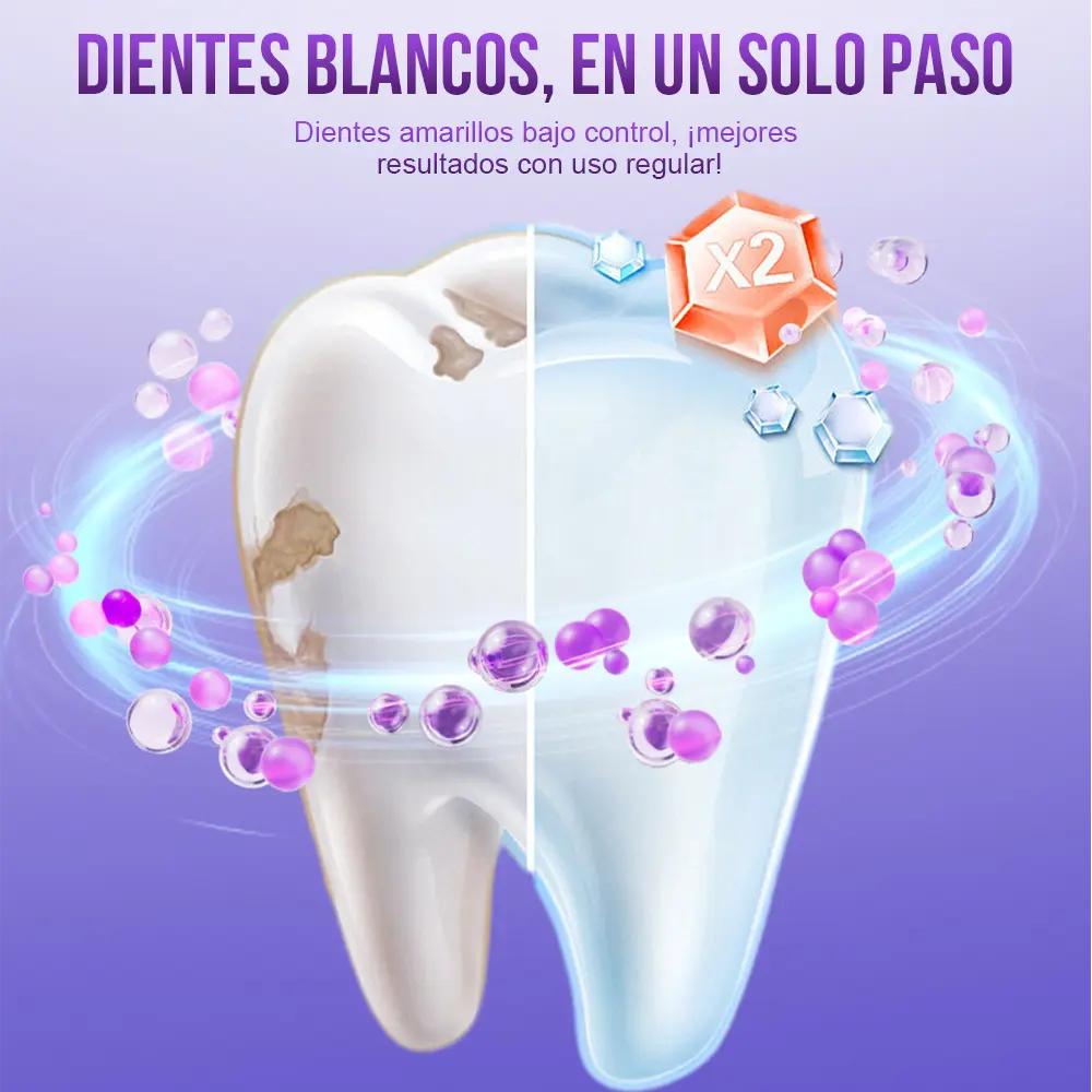 Purple Teeth Whitening Strips– 28 Pcs, Peroxide-Free, Enamel Safe, Low-Sensitivity, Quick Teeth Whitening, Whitening Strips Teeth Whitening Kit, 14 Treatments, Daily Use, Travel Use, Color Correction, Dental Care