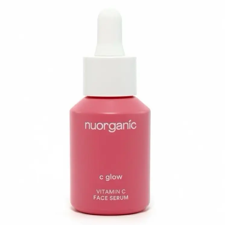 nuorganic Special Edition Pink bottle - C Glow Vitamin C Serum 30ml Anti-Aging Clean Natural Plant-Based