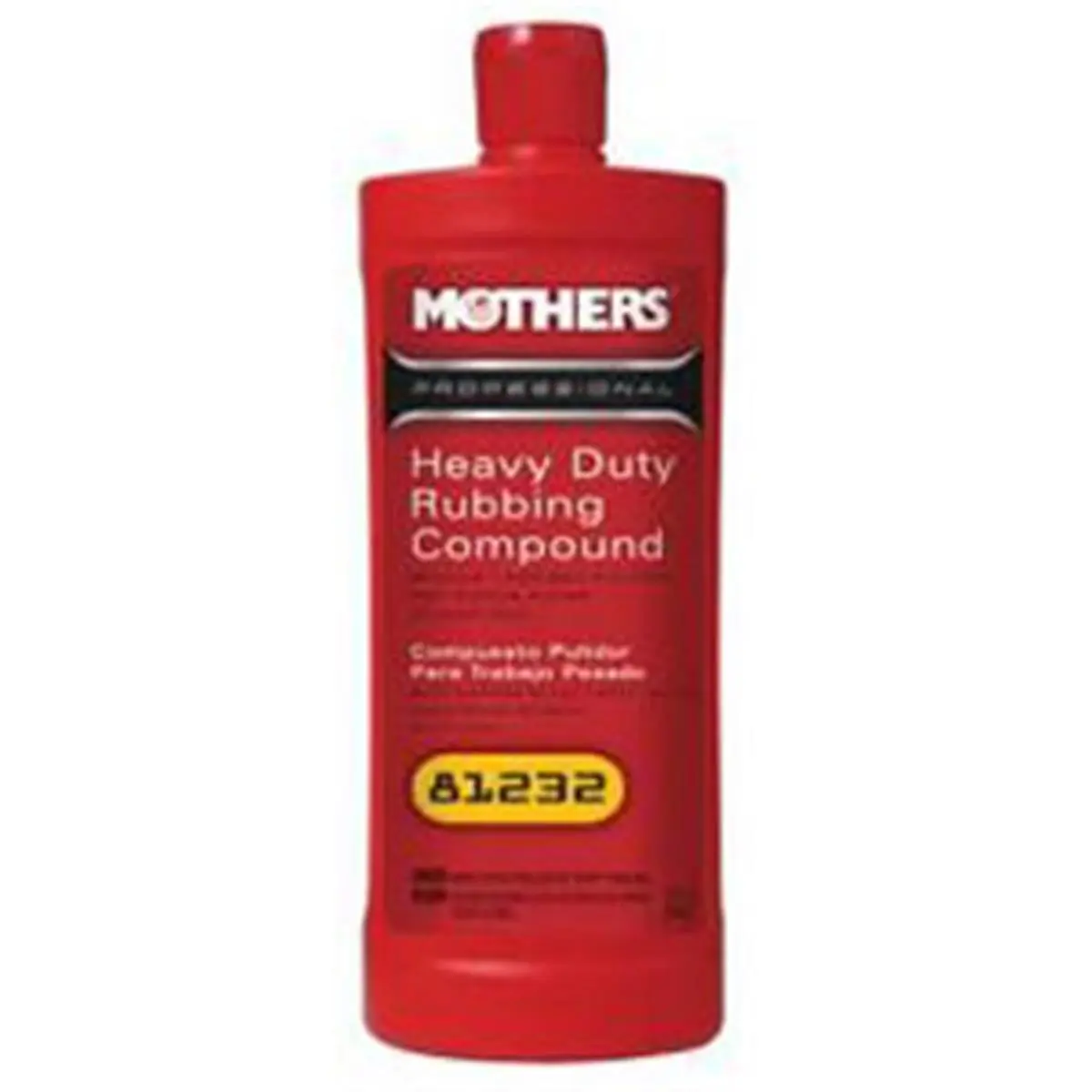 Mothers Heavy Duty Rubbing Compound 81232, Car Wax and Polish for Sand Scratches on Cars