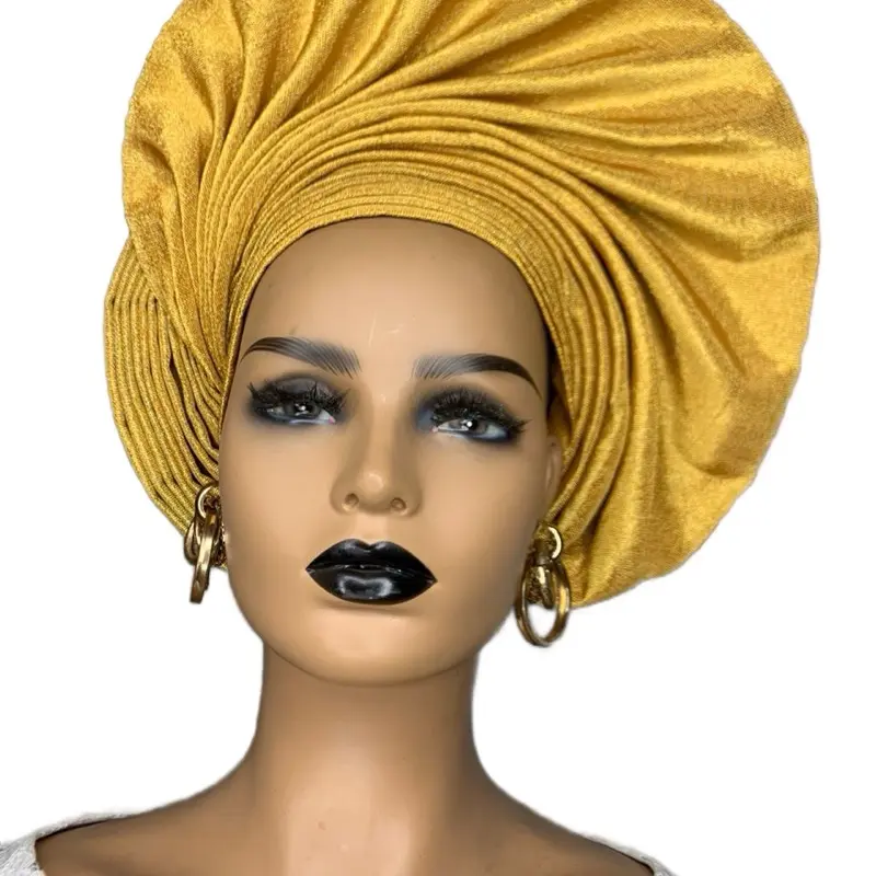 Oge Auto Gele - Women's Casual Hair Accessory