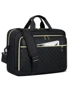 Women's Large Laptop Bag, Business Briefcase, Work Bag, Crossbody Bag, Messenger Bag, Suitable for Business, Office, Travel, School