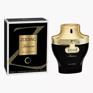 Zodiac Heaven Eau de Parfum  - Unisex 100 ml, Spray Frasco, Limón, Bergamota, Pimienta, Geranio, Jazmín, Cuero, Pachulí, Almizcle, Ámbar