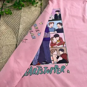 Nick And Charlie Heartstoper Shirt, LGBT Love Unisex TShirt, Sweatshirt Hoodie