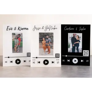 Acrylic Music Plaque - Sleek Modern Design for Music Lovers Ideal Display or Gifting High-Quality Acrylic Versatile Indoor Outdoor Use