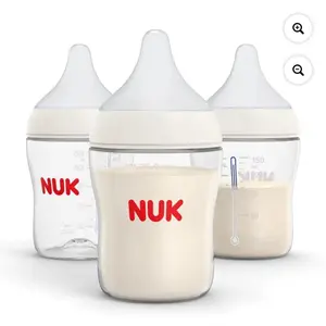 NUK Smooth Flow Anti Colic Baby Bottle, 5 oz, Horse