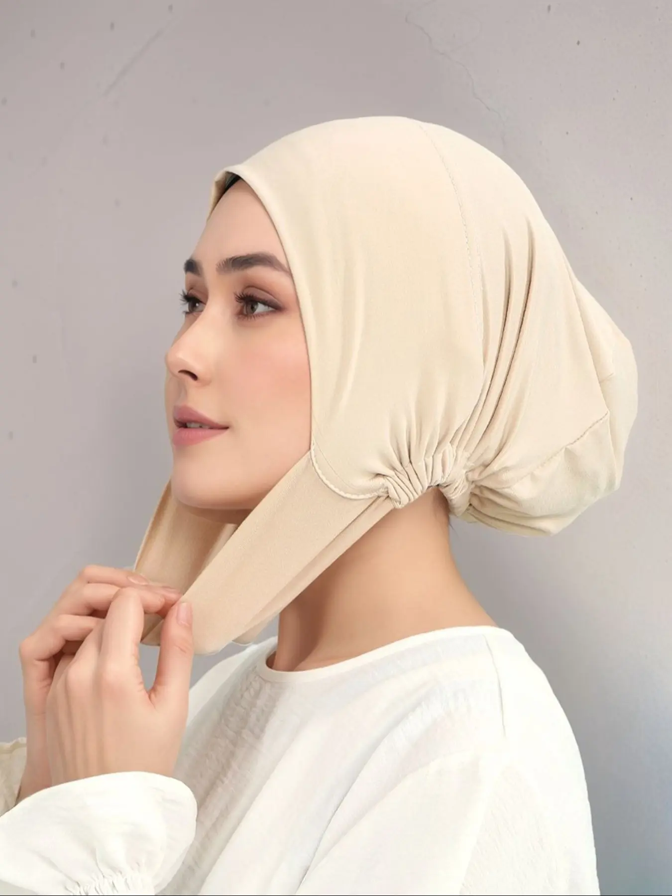 Women's Soft Breathable Modesty Turban Hijab Undercap Tube Cap, Elastic Headscarf for Daily Use, Perfect Gift for Valentine's Day, Mother's Day & Christmas