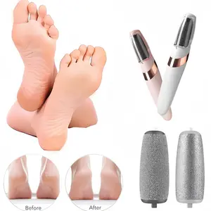 Electric Callus Remover for Feet – Gentle & Waterproof Pedicure File for Cracked Heels and Dead Skin – Salon-Quality Foot Care at Home Manicure Nail Cutics Nail footcallusremover nail drill