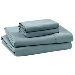 Modern Threads Solid 4-Piece sheet set Ocean Cal King