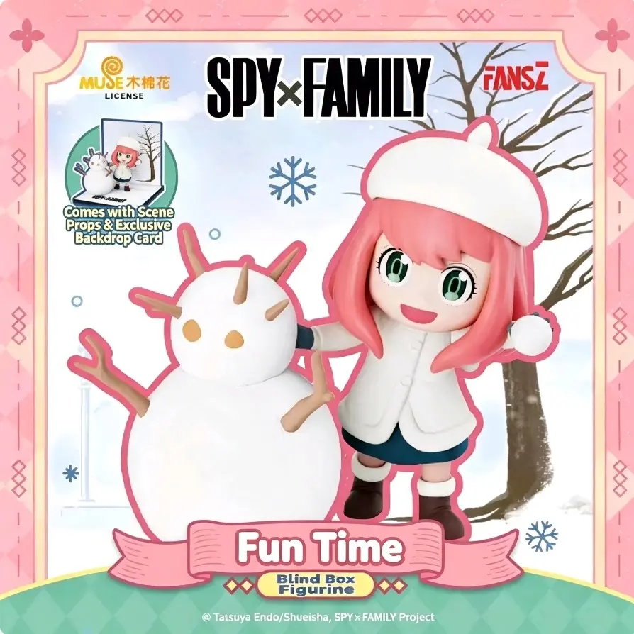 Spy x Family Anya Forger Scene Blind Box Cute Mini Figure Collectible Toy Surprise Box Gift