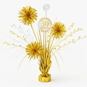 Golden 50th Anniversary Spray Centerpiece