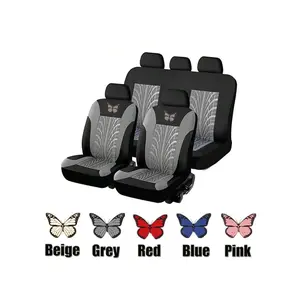 With Iron-On Butterfly Pattern, Multiple Colors Available.Suitable For Small And Medium-Sized Cars.