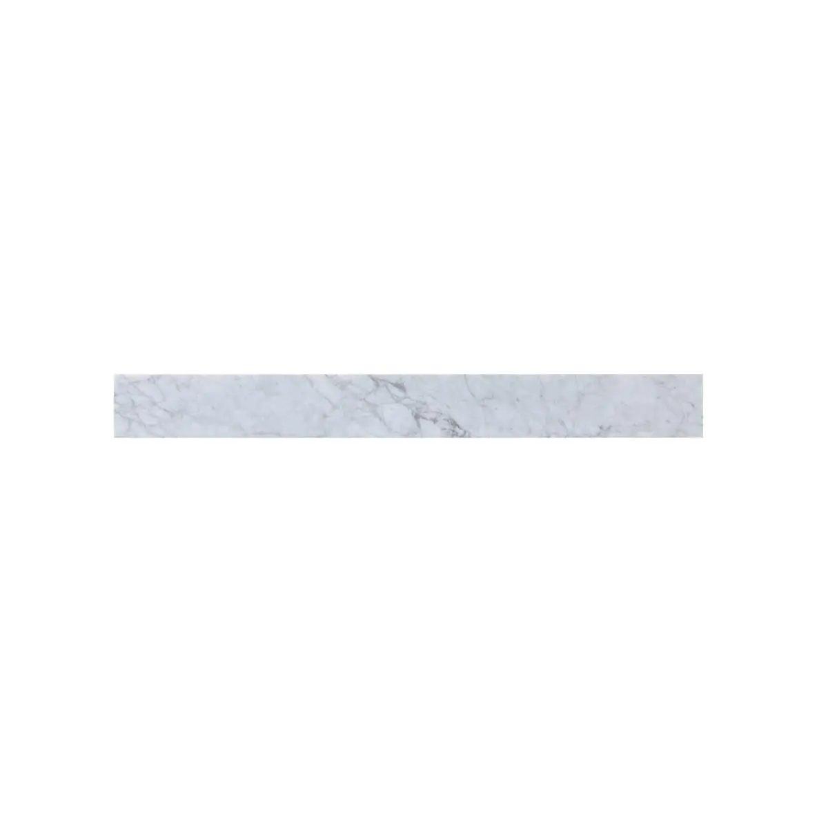Elegant Decor BS1236CRA Moisture-Proof Traditional Marble Backsplash, 36 in. x 0.75 in. x 4 in., Carrara White for Kitchen (Home Improvement Building Supplies)