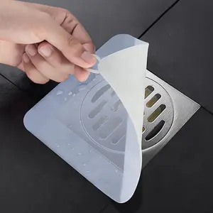 RV Thick Silicone Floor Drain Deodorant Cover Bathroom Deodorant Insect-proof Seal Household Sewer Pipe Sink Anti-smell Floor Cover Bathroom Accessories