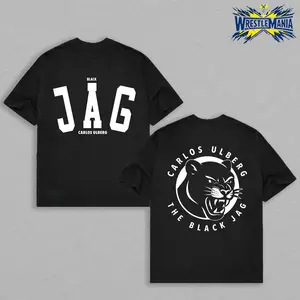 Carlos Ulberg Shirt, Black Jag UFC, MMA Graphic Tee, UFC MMA Shirt, Gym Wear, Gift for Fighters, Sports Apparel, Menswear, Gift For Men