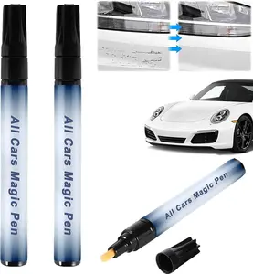 All Car Scratch Remover Pen, 2PCS Magic Car Scratch Removal Pen, Car Scratch Repair Pen Set, Lightweight and Fast, Quick Fix for All Car Colors