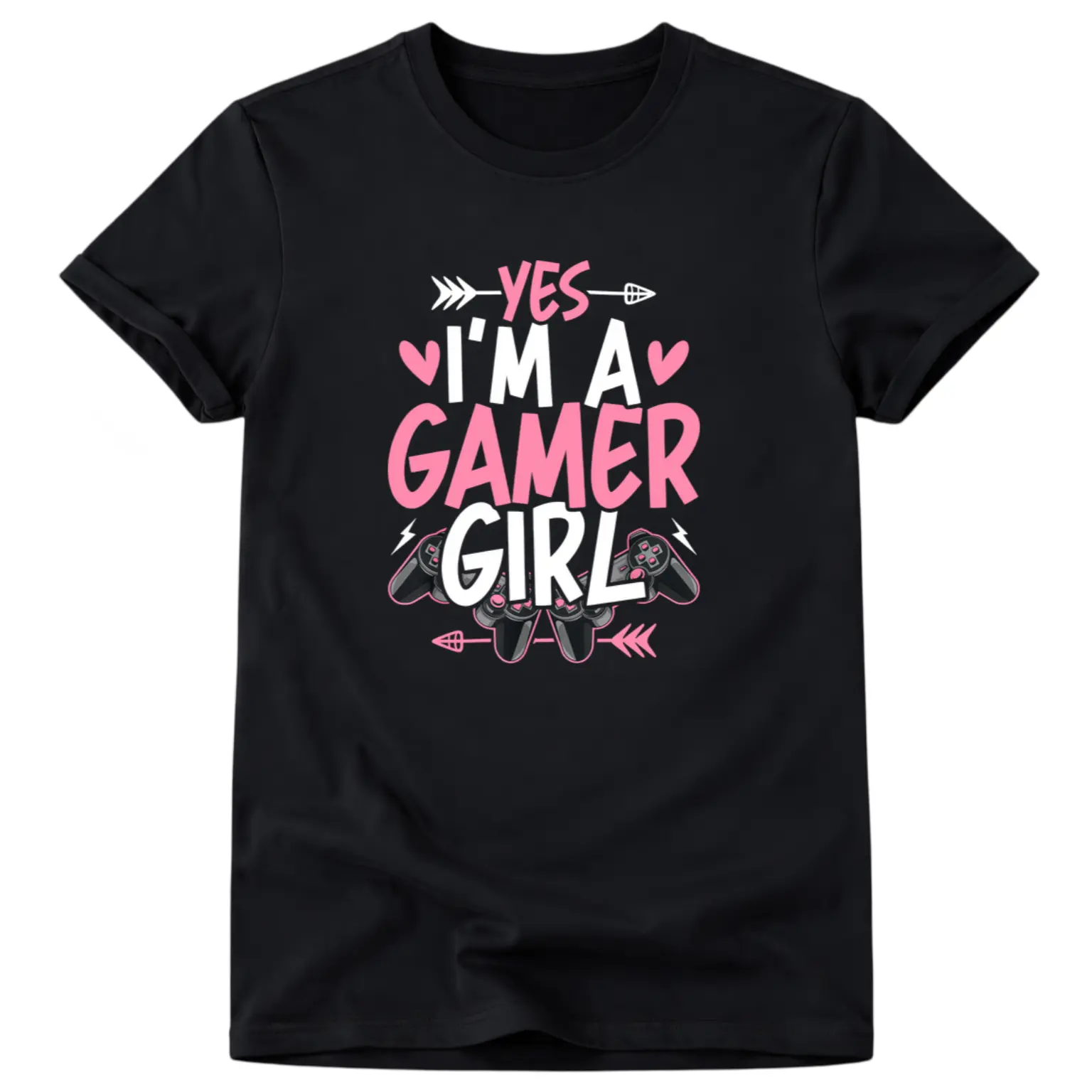 Yes I'm A Gamer Women Video Gamer Gaming T-Shirt