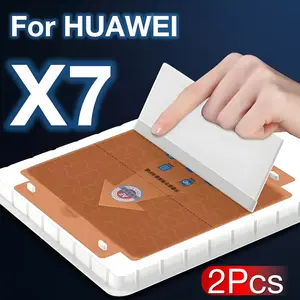 Huawei Mate X7 Foldable Screen Protector Film Set, Includes Alignment Tool, Super Smooth Application, 2-Piece Pack for Inner Display Protection