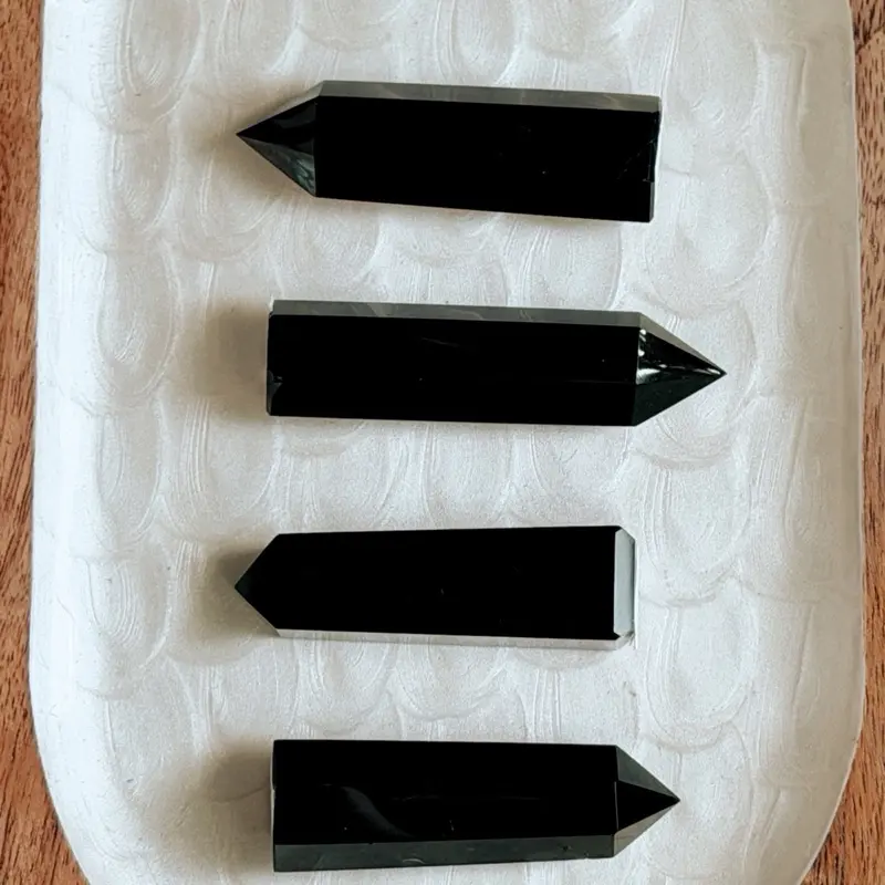 black agate towers