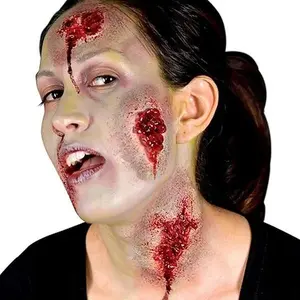 Woochie Oozing Wounds Latex appliance for halloween