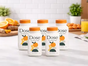 Dose for Your Liver 2oz Herbal Wellness Drink, Curcumin Dandelion Formula for Daily Liver Support and Clean Living Routine, Thoughtful Gift for Her or Him, 2025