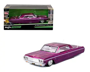 Maisto 1:26 1964 Chevrolet Impala SS Lowriders Candy Purple Limited Edition
