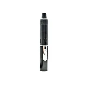 Discreet Pen Shaped Butane Lighter - Portable Refillable Torch Lighter with Metal Clip - Windproof Flame - Perfect for Camping Travel - No Butane Included