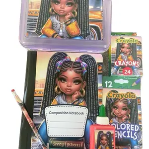 KhandiCo Fashions DIY Customized School Supplies Set