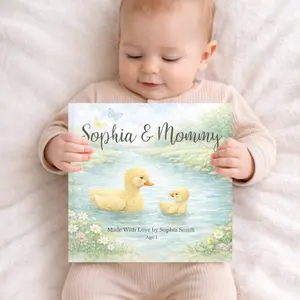 Personalized First Mother’s Day Book From Baby | Sweet Story From Baby to Mom | Mother’s Day Keepsake Gift